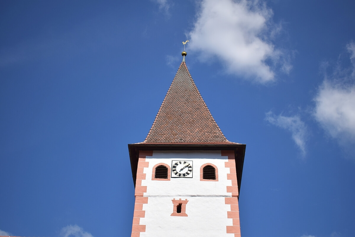 Restauriertes Gebäude